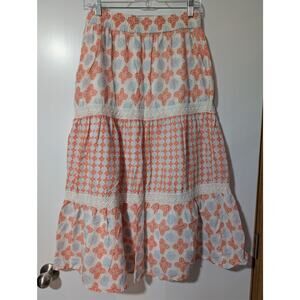 Sigrid Olsen Women's Size L Flowy Skirt with Pockets